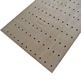 Wooden Soundproof Perforated Wood Wall Panels For Conference Room