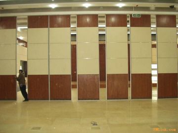 Good Sound Insulation Office Sliding Partition Walls , Aluminium Frame Movable Room Dividers