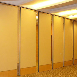Akustyczne przesuwne ściany ruchome Złożyć podłogę do sufitu Ściana działowa do sali konferencyjnej