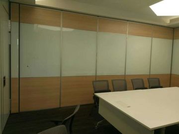 100 mm Thickness Banquet Hall Movable Wall Board / Folding Sliding Partition Walls