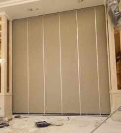 Acoustic Removable Folding Partition Walls , Multi Color Sliding Aluminium Room Dividers