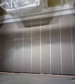 Decorative Interior Sliding Door Material Office Partition Walls With Aluminium Track