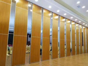 Decorative Interior Sliding Door Material Office Partition Walls With Aluminium Track