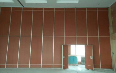 Obsługiwane składane ścianki działowe, aluminiowa rama przesuwna Wewnętrzna ściana przegrody ruchomej