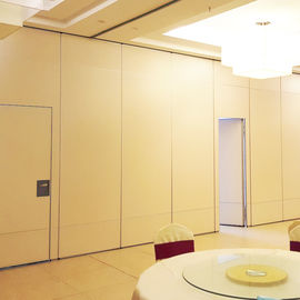 Wysuwane tymczasowe obsługiwane dźwiękowo przesuwane ściany działowe Szerokość panelu 500 mm