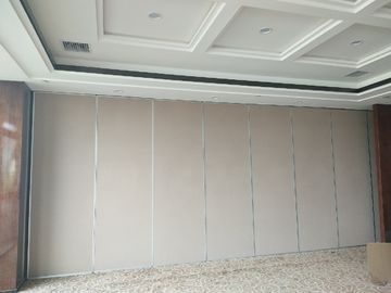 System wiszący Składane akustyczne ruchome ścianki działowe Aluminiowa rama Wysokość 6m