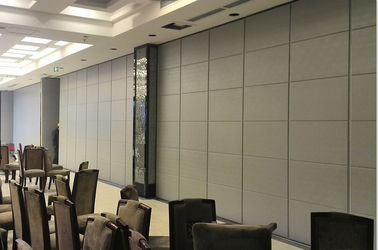 Dźwiękoszczelne drewniane ścianki działowe do sali konferencyjnej, grubość panelu 85 mm