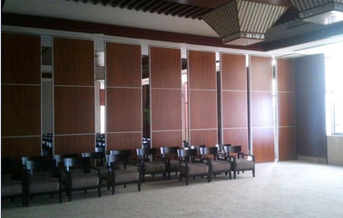 Hotel Banquet Hall Składane ściany działowe Tkanina melaminowa Wykończona ISO9001
