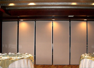 Hotel Banquet Hall Składane ściany działowe Tkanina melaminowa Wykończona ISO9001