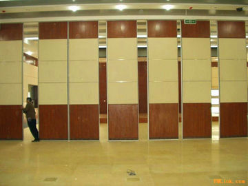Operable Room Division Hotel Sound Proof Partition Wall Aluminiowa rama
