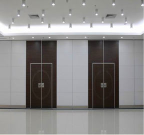 Operable Room Division Hotel Sound Proof Partition Wall Aluminiowa rama