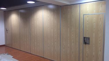 Dźwiękoszczelna sala konferencyjna Obsługiwane ścianki działowe Wykończona tkanina Kolor Dostosowane