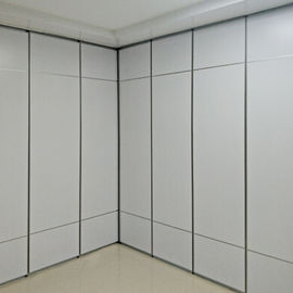 Bankietowa sala Aluminiowa rama składana ściana działowa / akustyczne ruchome ściany
