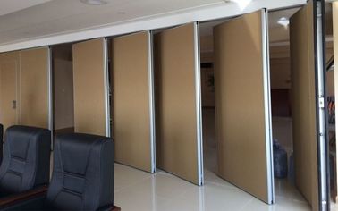 Aluminiowe - ścianki działowe przesuwne składane akustycznie do biura i sali konferencyjnej