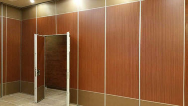 Komercyjne dekoracyjne ruchome panele przegrody / przesuwne ścianki działowe
