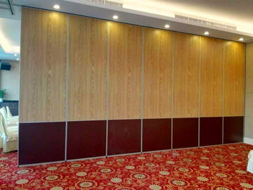 Ściany działowe z wykończeniem melaminowym z aluminiowymi taśmami i rolkami