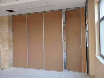 Akustyczny system składany Przesuwane ściany działowe dla aluminiowej ramy Classroom Fabric Surface