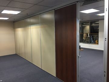 Movable Track Office Partition Wall Fabric Surface Aluminiowy system drzwi składanych