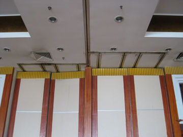 Łatwe w obsłudze dźwiękoszczelne przesuwane ściany działowe, wielobarwne rozkładane pomieszczenia
