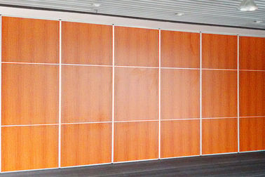 Wielofunkcyjne, składane w pokoju dźwiękoszczelne ściany działowe z aluminiowymi rolkami