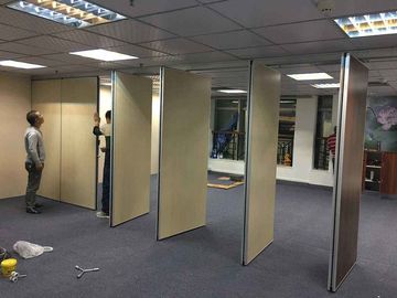 Aluminiowe ściany biurowe lub konferencyjne Przesuwane ściany działowe Dostosowany rozmiar