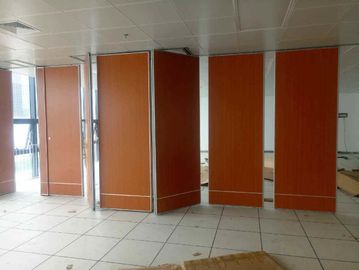 Aluminiowe ściany biurowe lub konferencyjne Przesuwane ściany działowe Dostosowany rozmiar