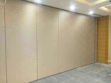 Aluminiowe, akustyczne ruchome ścianki działowe / przesuwne składane ściany działowe
