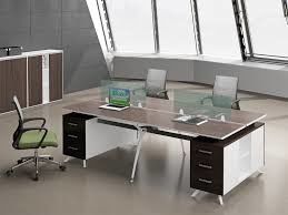 Komercyjne przegródki do mebli biurowych, o grubości 42 Mm 2 osoby Office Workstation