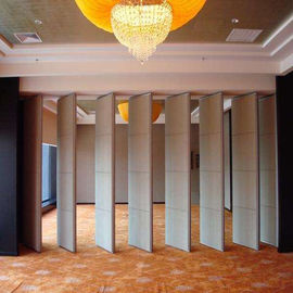Dźwiękochłonny hotel Ruchome drewniane przegrody ścienne o wysokości 2000 - 6000 mm