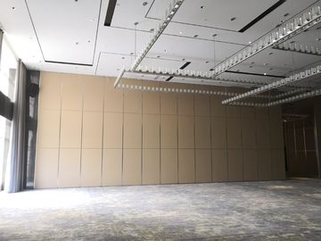 Hotel Floor to Ceiling System Sliding Soundproof Wall Partitions Grubość panelu 65mm