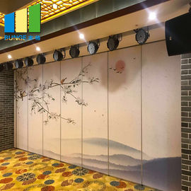 Drzwi składane drewniane Ruchome ściany działowe do dekoracji hotelu biurowego