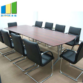 Regulowane współczesne stoły konferencyjne Krzesła z kółkami Silna ścieralność