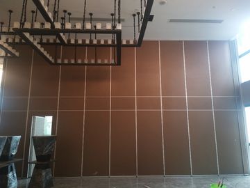 Elastyczny system Aluminiowa rama MDF Przesuwne ściany działowe do hali wystawowej