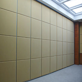 Materiał pochłaniający dźwięk Przesuwne ruchome ściany działowe do sali bankietowej i biurowej