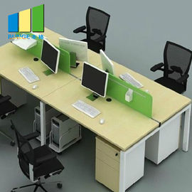 Dostosowane kolorowe partycje mebli biurowych / modułowe szafy biurowe