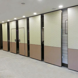 Aluminiowa rama ruchoma ścianki działowe dla hotelu Max 4 metry wysokości ODM OEM