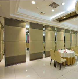 Ruchome ściany działowe restauracji o wysokości 4000 mm / akustyczne ściany działowe