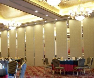Aluminiowa rama ruchoma ścianki działowe dla hotelu Max 4 metry wysokości ODM OEM