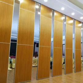 Wewnętrzne aluminiowe przesuwne składane 65 mm ruchome ściany działowe do sali konferencyjnej
