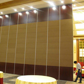 Wewnętrzne aluminiowe przesuwne składane 65 mm ruchome ściany działowe do sali konferencyjnej