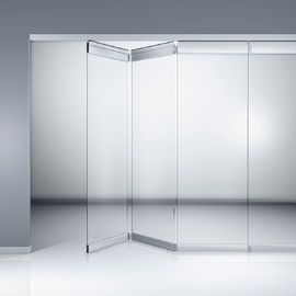 Składane szklane ścianki działowe zewnętrzne i wewnętrzne do biura / fabryki