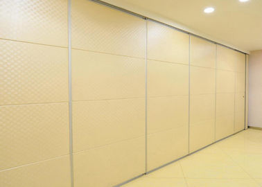 Przegroda drzwiowa Dźwiękoszczelna przesuwna składana bez gąsienic Ruchoma ściana dla biura i hotelu