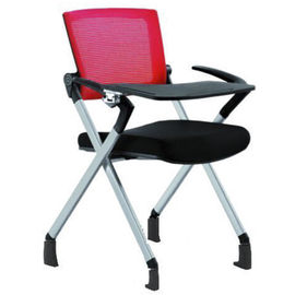 Składane krzesła konferencyjne z siatki aluminiowej bez ramienia 100mm podnośnik gazowy