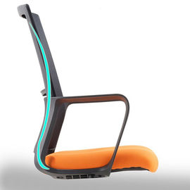 Nowoczesne krzesło z czarnego nylonu z siatki, krzesła obrotowe z meblami biurowymi Mid Back