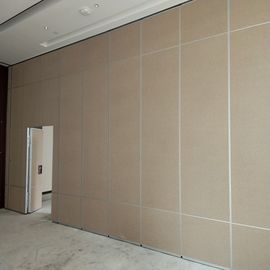 Ruchome ścianki działowe z melaminy i akustycznej ramy aluminiowej