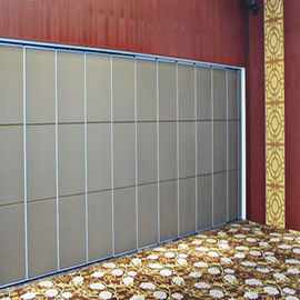 Pokój konferencyjny Dźwiękoszczelny rozdzielacz Drzwi składane Akustyczny system ścianek działowych