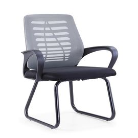 Ergonomiczne krzesło biurowe Executive, czarne pełne krzesło biurowe z podnóżkiem