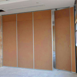 Składany przesuwny system aluminiowy Ruchoma ścianka działowa do sali konferencyjnej