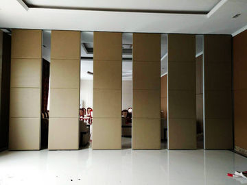Aluminiowe elementy składane przesuwne ściany działowe do sali bankietowej