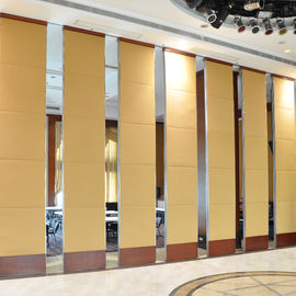 Sound Proof Room Partition Material Aluminiowa rama przesuwne składane ruchome ściany do hotelu